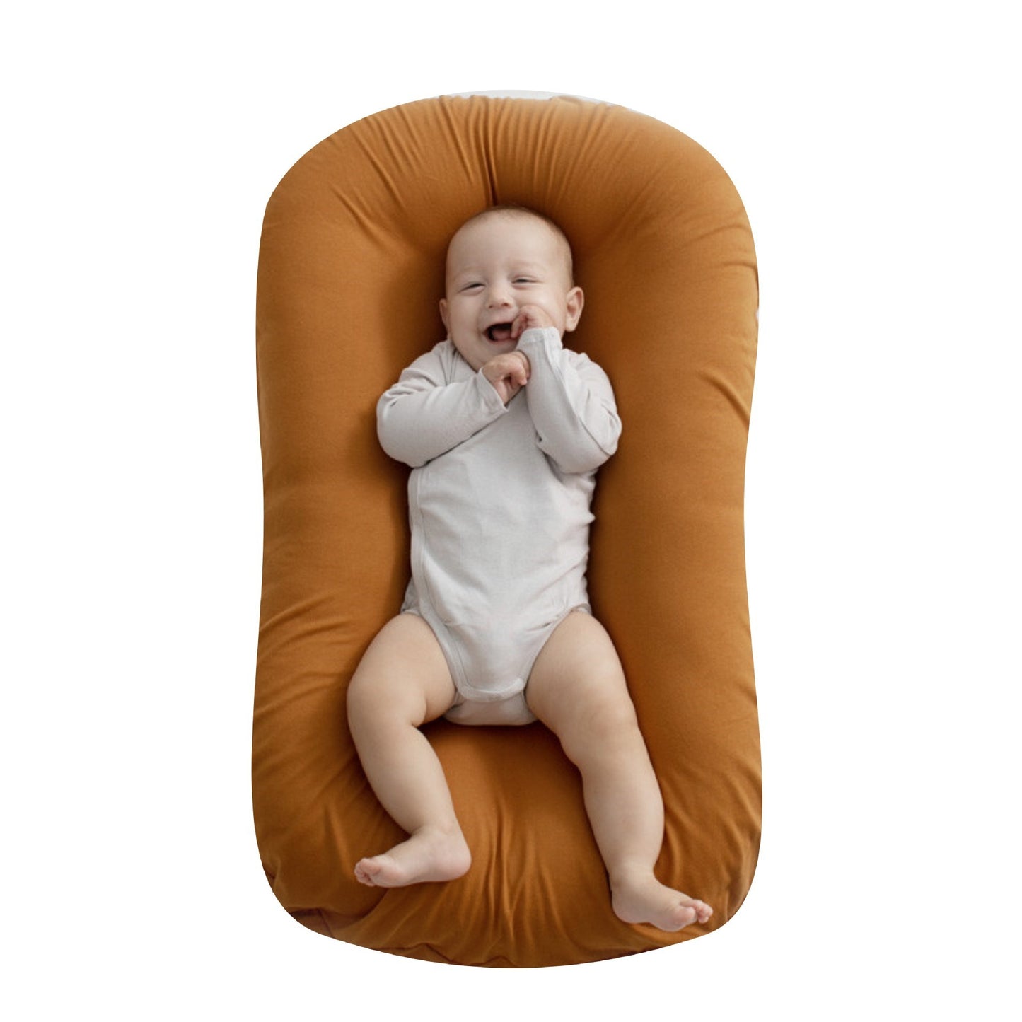K & S | Baby Nest Tragbar Baumwolle – Waschbares Kuschelnest für Neugeborene & Säuglinge