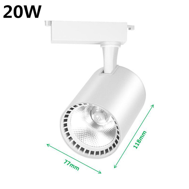K & S | LED Schienenstrahler – Moderne Strahlerlampe für Innenbeleuchtung, Wohnzimmer & Küche