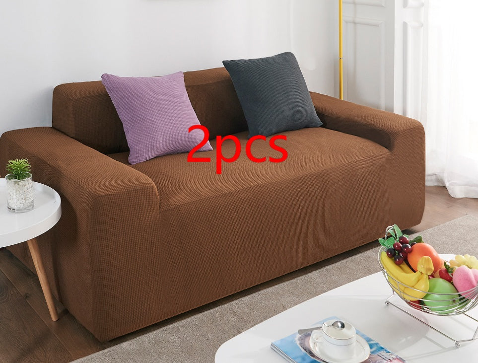 K & S | Sofahusse Wasserfest Polarfleece 1–4 Sitzer – Elastischer & Robuster Sofaüberwurf