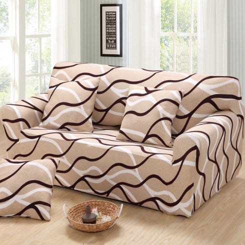 K & S | Sofabezug Elastisch 1–4 Sitzer – Waschbarer Stretch Sofaüberwurf für Couch Schutz