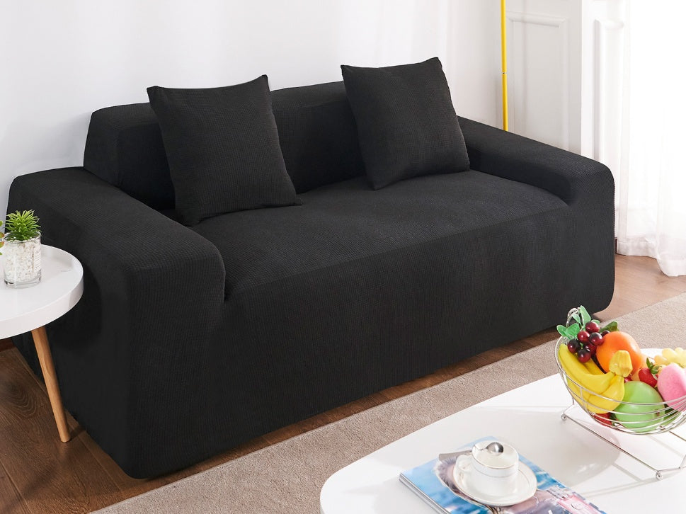 K & S | Sofahusse Wasserfest Polarfleece 1–4 Sitzer – Elastischer & Robuster Sofaüberwurf
