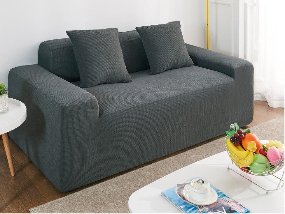 K & S | Sofahusse Wasserfest Polarfleece 1–4 Sitzer – Elastischer & Robuster Sofaüberwurf