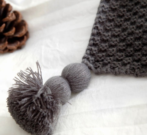 K & S | Strickdecke aus Weicher Wolle mit Fransen - Kuschelige Sofadecke & Wohndecke