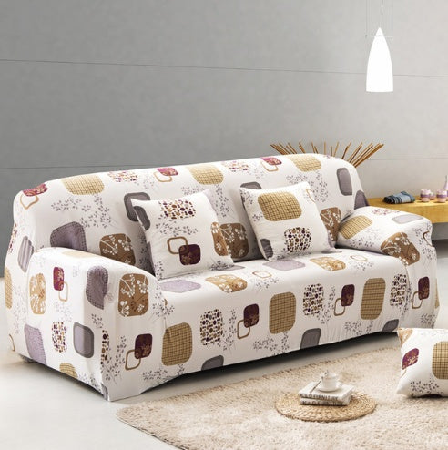 K & S | Sofabezug Elastisch 1–4 Sitzer – Waschbarer Stretch Sofaüberwurf für Couch Schutz