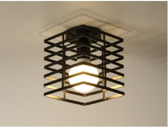 Aria Designer Deckenleuchte – Moderne geometrische Lampe im Industrial Stil für Flur, Korridor & Wohnzimmer