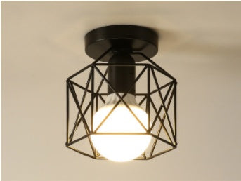 Aria Designer Deckenleuchte – Moderne geometrische Lampe im Industrial Stil für Flur, Korridor & Wohnzimmer
