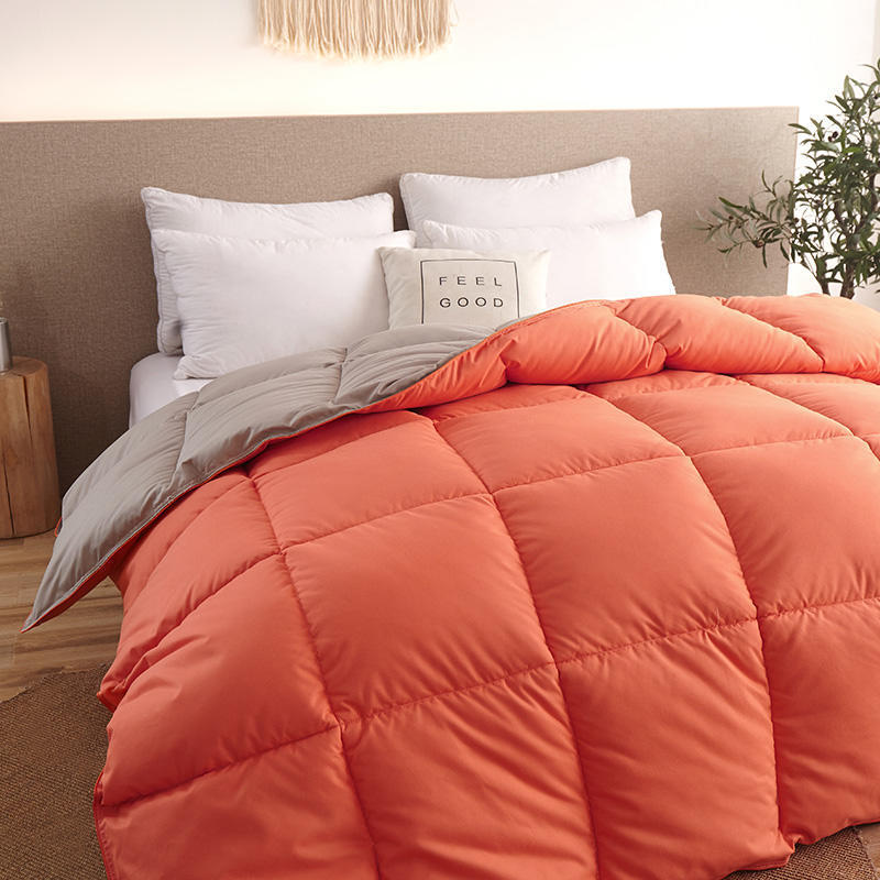 K & S | Luxus Daunendecke – Winterbettdecke mit 100% Gänsedaunenfüllung, extra warm & atmungsaktiv