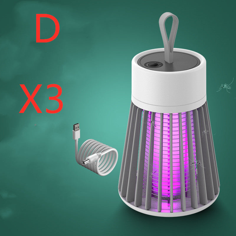 K & S | Elektrische Mückenfalle Tragbar USB – LED Insektenvernichter & Moskito Zapper