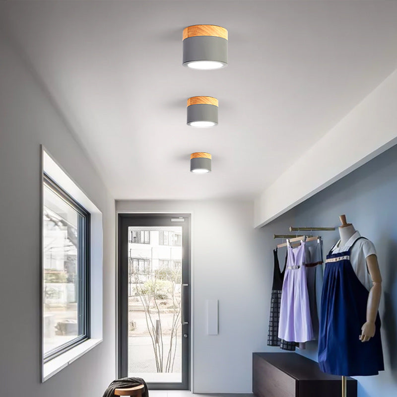 K & S | LED Deckenleuchte – Moderne runde Deckenlampe für Flur, Eingangsbereich & Wohnzimmer
