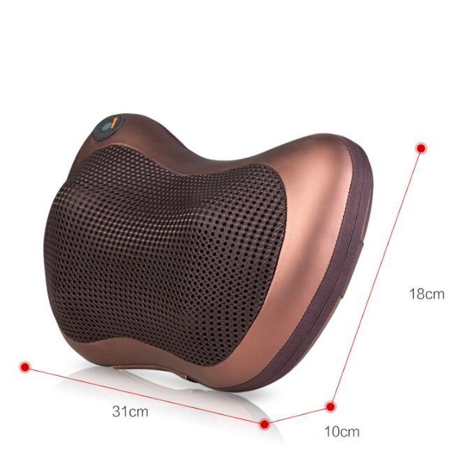 K & S | Shiatsu Massagekissen Elektrisch mit Wärme – Entspannend für Nacken, Rücken & Schultern