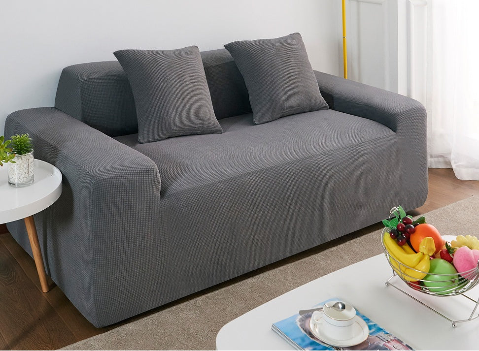 K & S | Sofahusse Wasserfest Polarfleece 1–4 Sitzer – Elastischer & Robuster Sofaüberwurf