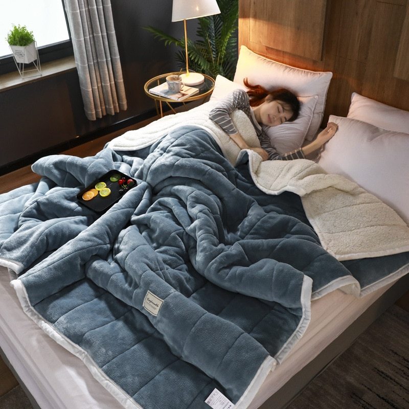 K & S | Extra Weiche Fleece Kuscheldecke - Luxuriöse & Warme Sofadecke für gemütliche Abende