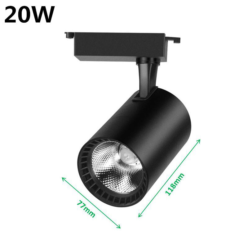 K & S | LED Schienenstrahler – Moderne Strahlerlampe für Innenbeleuchtung, Wohnzimmer & Küche