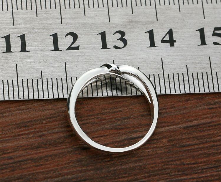 K & S | Damenring 925 Silber Herz Design – Eleganter Schmuck & Romantische Geschenkidee