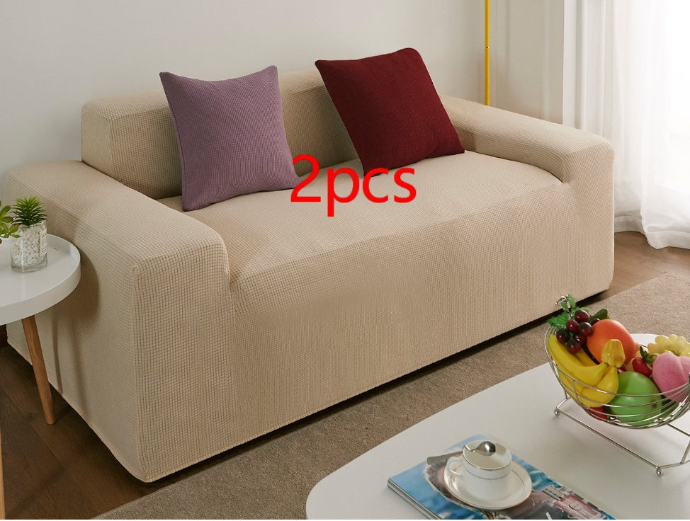 K & S | Sofahusse Wasserfest Polarfleece 1–4 Sitzer – Elastischer & Robuster Sofaüberwurf