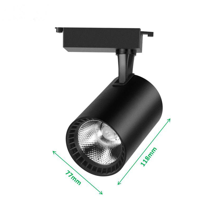 K & S | LED Schienenstrahler – Moderne Strahlerlampe für Innenbeleuchtung, Wohnzimmer & Küche