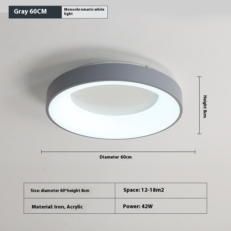 K & S | LED Deckenleuchte – Moderne minimalistische Deckenlampe für Schlafzimmer, Wohnzimmer & Büro