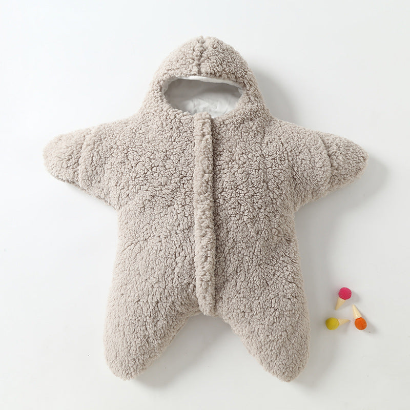 K & S | Baby Schlafsack Winter Lammvelours – Warm, Weich & Sicher für Neugeborene
