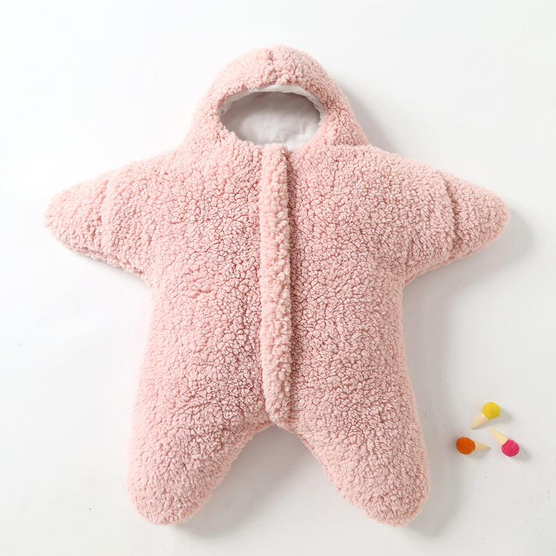 K & S | Baby Schlafsack Winter Lammvelours – Warm, Weich & Sicher für Neugeborene