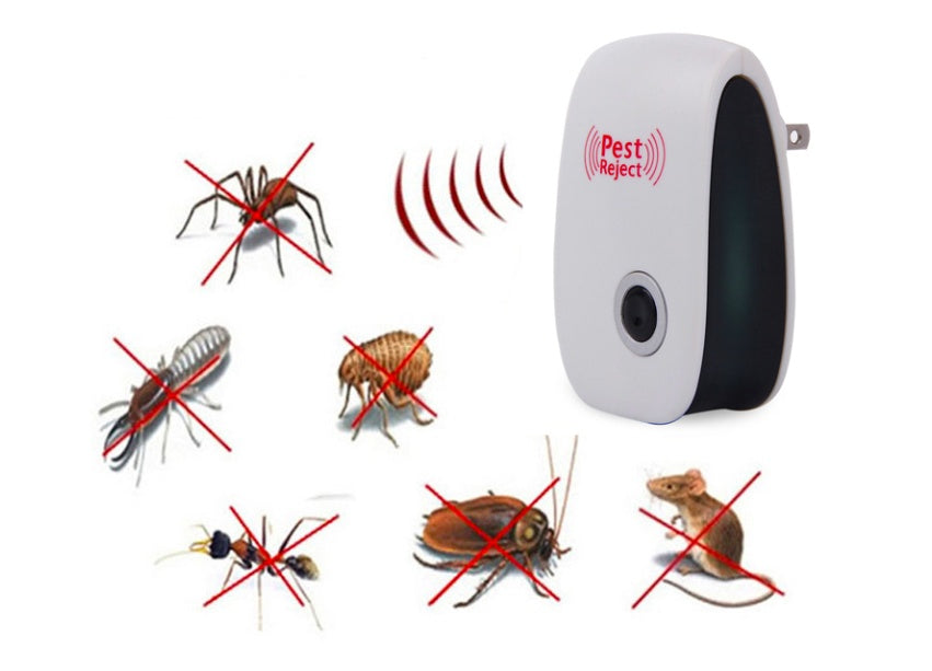 K & S | Ultraschall Schädlingsbekämpfer Steckdose – Effektiv gegen Insekten & Mäuse im Haus