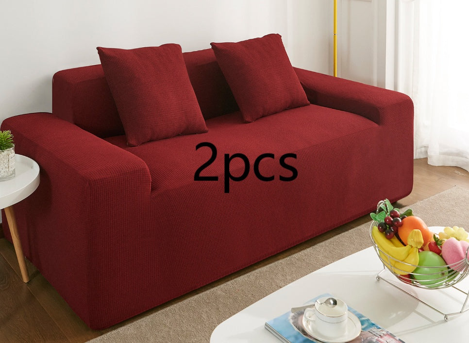 K & S | Sofahusse Wasserfest Polarfleece 1–4 Sitzer – Elastischer & Robuster Sofaüberwurf