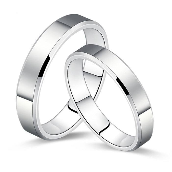 K & S | Partnerring 925 Silber Damen & Herren – Handpolierter Hypoallergener Schmuck