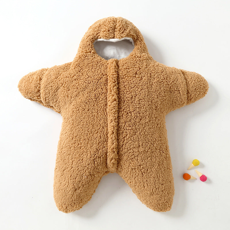 K & S | Baby Schlafsack Winter Lammvelours – Warm, Weich & Sicher für Neugeborene