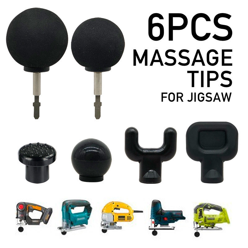 K & S | Silikon Aufsatz Set für Massagepistole – Ersatzköpfe für Faszien & Muskelentspannung