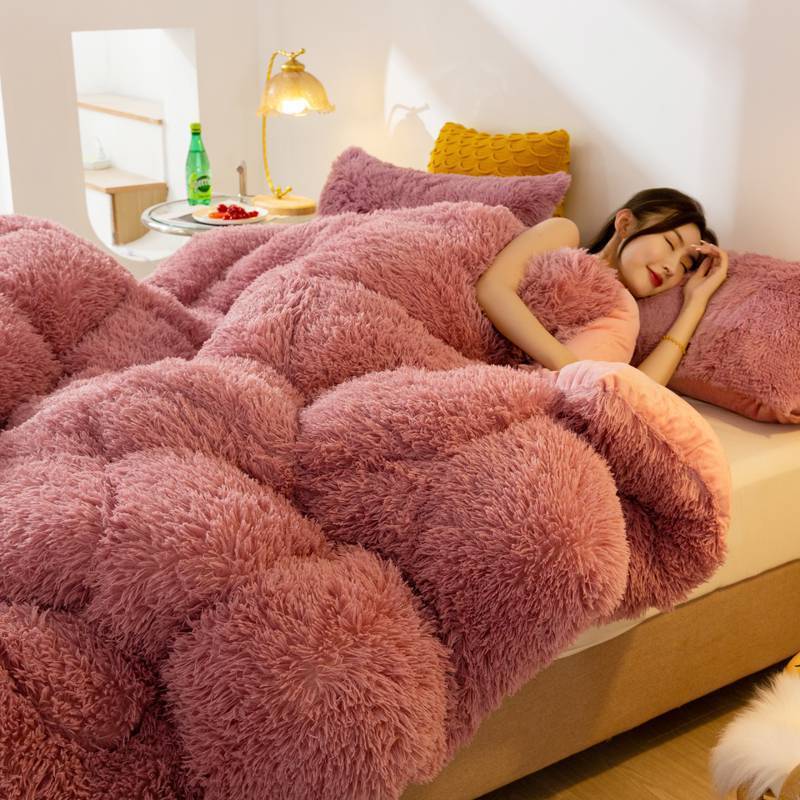 K & S | Superweiche Winterdecke aus Mikrofaser & Kristallvelours - Kuschelige & Waschbare Sofadecke