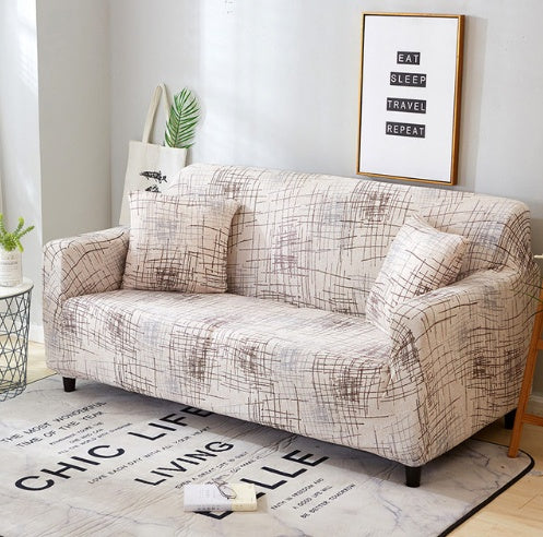 K & S | Sofabezug Elastisch 1–4 Sitzer – Waschbarer Stretch Sofaüberwurf für Couch Schutz