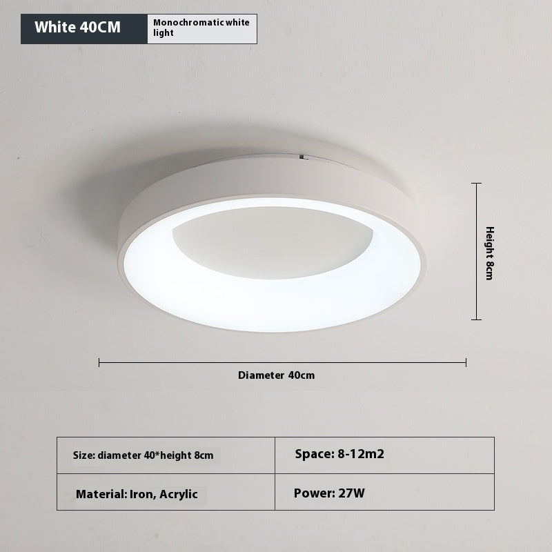 K & S | LED Deckenleuchte – Moderne minimalistische Deckenlampe für Schlafzimmer, Wohnzimmer & Büro