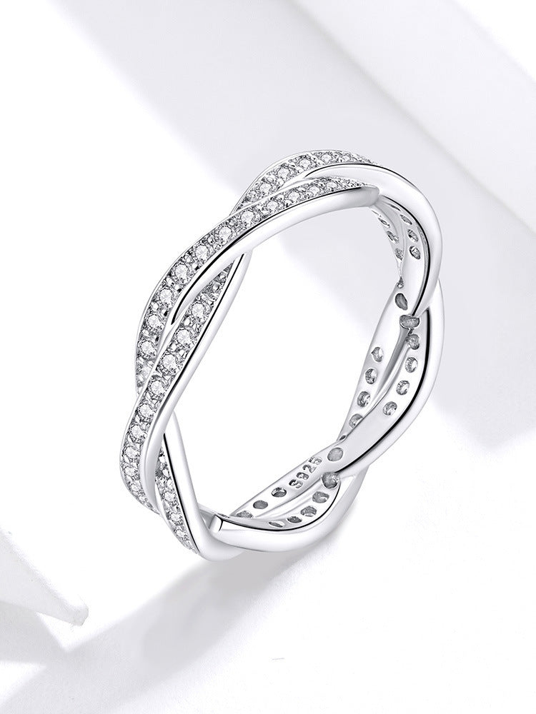 K & S | Silberring 925 Geriffelt – Moderner & Zeitloser Schmuck für Damen & Herren