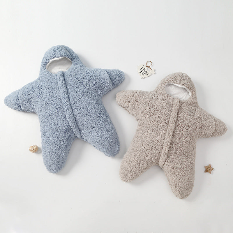K & S | Baby Schlafsack Winter Lammvelours – Warm, Weich & Sicher für Neugeborene