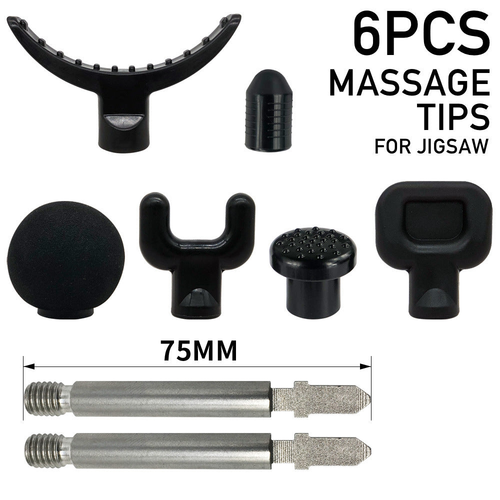 K & S | Silikon Aufsatz Set für Massagepistole – Ersatzköpfe für Faszien & Muskelentspannung