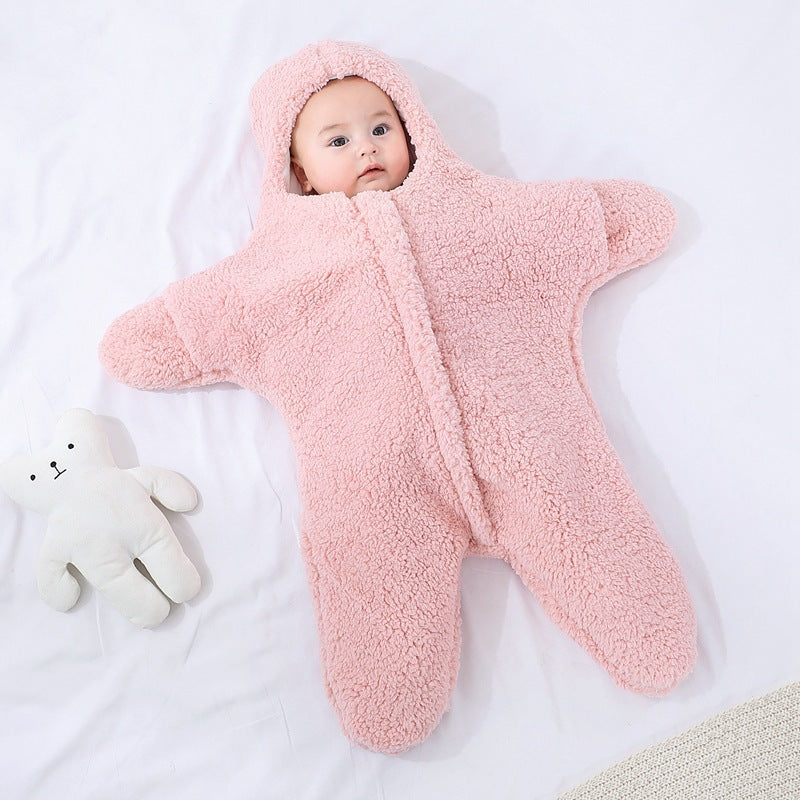 K & S | Baby Schlafsack Winter Lammvelours – Warm, Weich & Sicher für Neugeborene