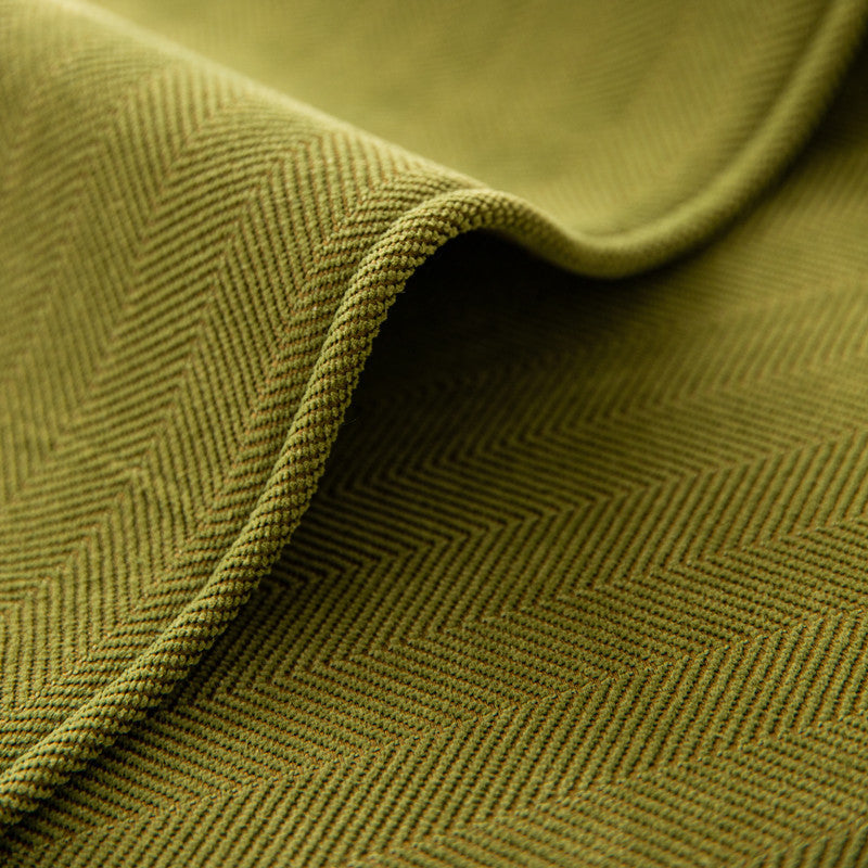 K & S | Sofaüberwurf & Kissenbezug Chenille – Dick Weich & Waschbar Minimalistisches Design