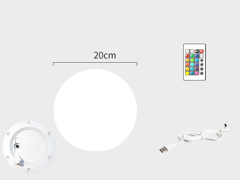 K & S | LED Leuchtkugel – Wasserdichte Gartenlampe mit Farbwechsel für Außenbereich, Terrasse & Pool