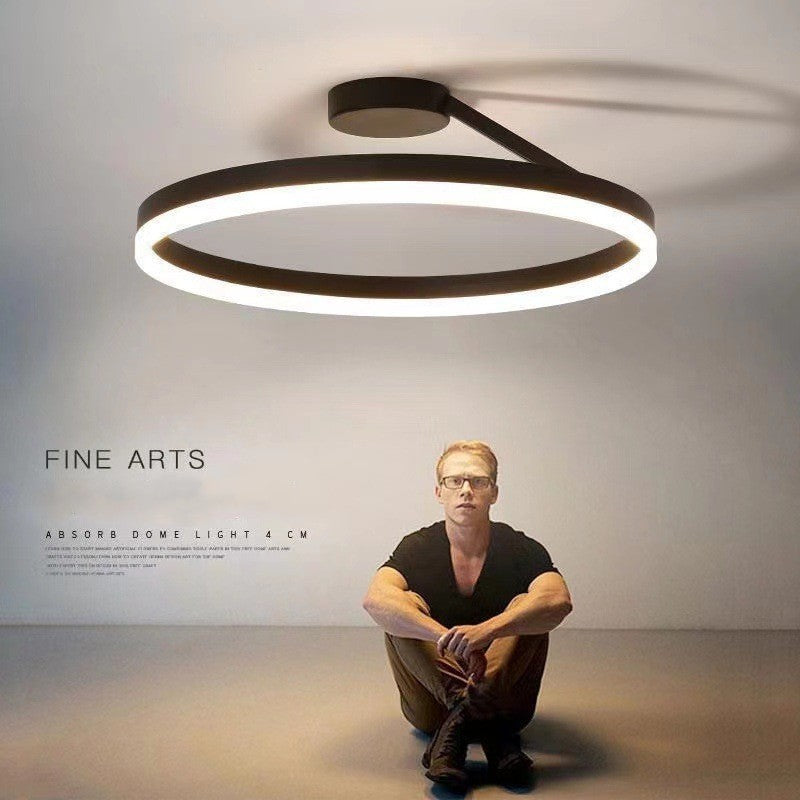 K & S | LED Deckenleuchte – Moderne Designer Deckenlampe mit Ringdesign für Schlafzimmer & Esszimmer