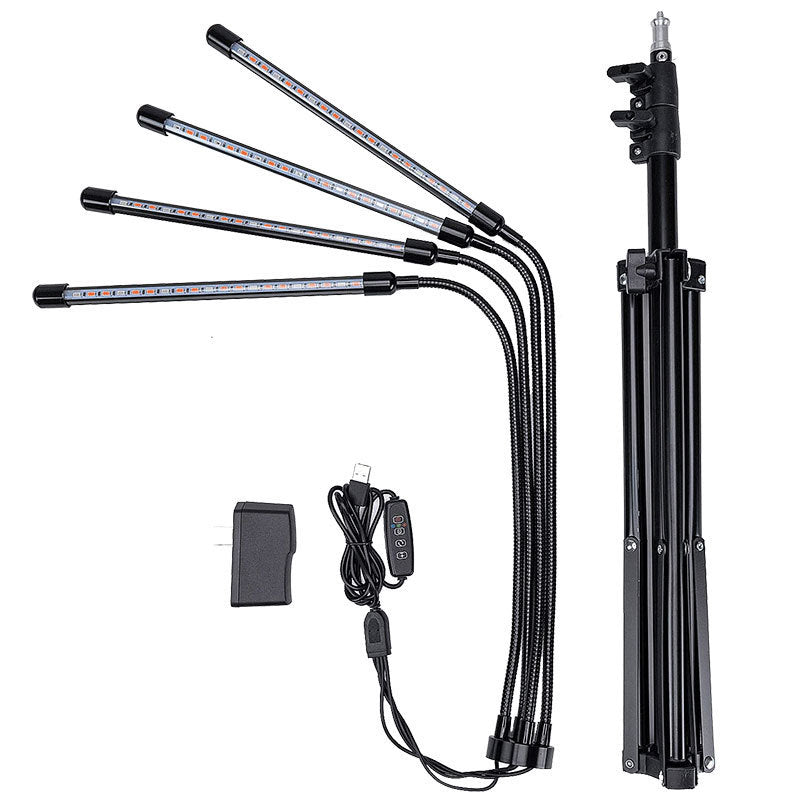 LED Pflanzenlampe mit Stativ | Dimmbar & Timer