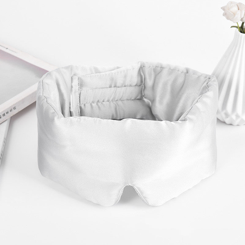 K & S | Seiden Schlafmaske mit Ohrenschutz – Hautfreundlich, Atmungsaktiv & Geräuschreduzierend