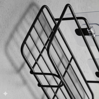 Praktisches Eckregal ohne Bohren für Dusche | Rostfrei