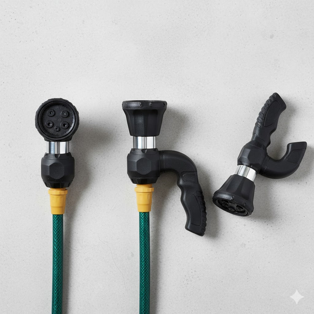 Premium Gartendüse für Schlauch | Einstellbarer Strahl