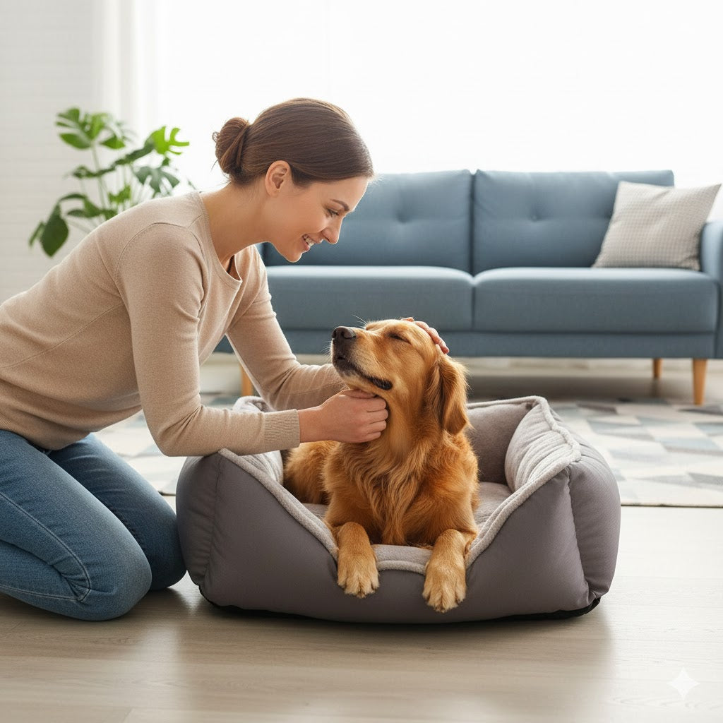 Stabiles Hundebett XXL | strapazierfähig