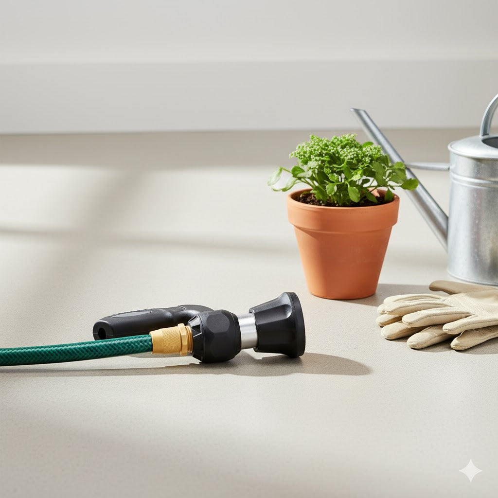 Premium Gartendüse für Schlauch | Einstellbarer Strahl