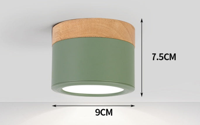 K & S | LED Deckenleuchte – Moderne runde Deckenlampe für Flur, Eingangsbereich & Wohnzimmer