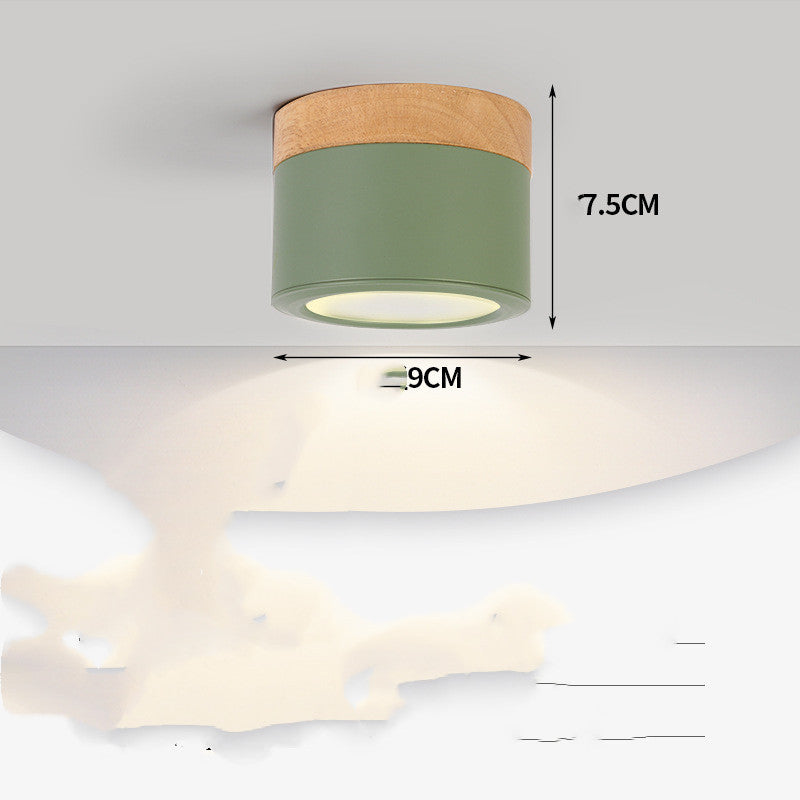 K & S | LED Deckenleuchte – Moderne runde Deckenlampe für Flur, Eingangsbereich & Wohnzimmer