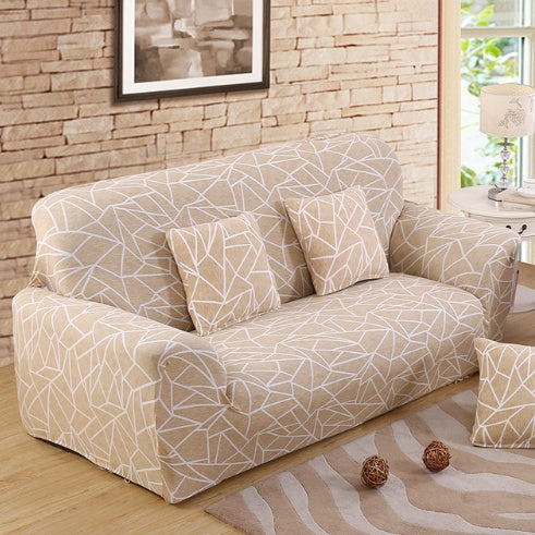 K & S | Sofabezug Elastisch 1–4 Sitzer – Waschbarer Stretch Sofaüberwurf für Couch Schutz