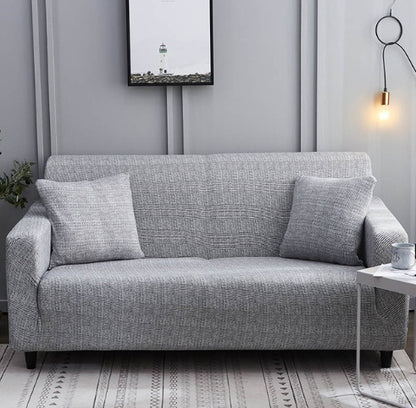 K & S | Sofabezug Elastisch 1–4 Sitzer – Waschbarer Stretch Sofaüberwurf für Couch Schutz