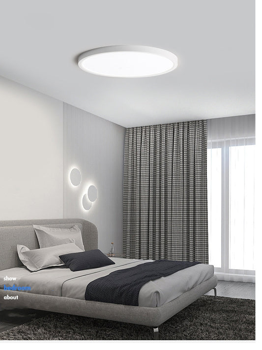 K & S | LED Deckenleuchte – Ultraflache moderne Deckenlampe für Schlafzimmer, Wohnzimmer & Büro