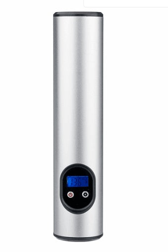 K & S | Elektrischer Akku-Luftkompressor Tragbar – Digitaler Reifenpumpe für Auto, Fahrrad & Ball mit LCD-Display